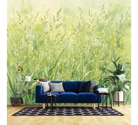 Épis De Blé Frais Paysage Papier Peint Photo Fresque Murale Pour Salon 368 Cm X 254 Cm (L X H) Papier Peint Intissé Poster Mural Panoramique Décoration Intérieure - Ne Pas Décoller Et Coller