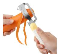 Éplucheur à légumes, poignée antidérapante, coupe de précision | Ustensile de cuisine pour carottes et oranges pour carottes, salades, raisins, mangues, oranges, tomates
