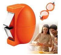 Éplucheur à œufs - Facile à éplucher - Convient aux œufs crus et durs - Ustensile de cuisine portable - Aide précieuse en cuisine et