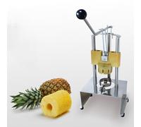 Éplucheur d'ananas et outil de découpe, efficacement les noyaux et les tranches pour une préparation facile, idéal pour les cuisines domestiques et une utilisation commerciale dans les restaurants et