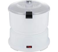 éplucheur de pommes de terre électrique 85W, Temps d'épluchage rapide 2-4 minutes, Grande capacité 0,8 kg, Prise P01 EU