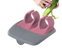 Éplucheur de Pommes de Terre Trancheur alimentaire à main à bague pour | Petit Éplucheur Trancheur pour Légumes Fruits Pomme de Terre Carotte Maison Cuisine Violet