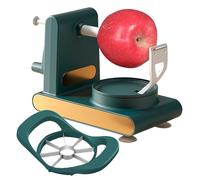 Éplucheur De Pommes - Eplucheur Pomme De Terre Et Coupe Pomme, Coupe Et Trancheur Machine, Multifonction Pèle Machine Avec Manivelle, Coupe Et Trancheur, Epluche Legume Manuelle Inox