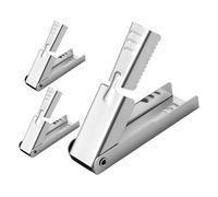 Éplucheur d'écrevisses | Set de 3 Éplucheur en acier inoxydable - Éplucheur de crevettes,Camping Préparation alimentaire Grill Réunions Parties Restaurant Cuisine