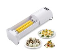 Éplucheur d'œufs de caille électrique uniquement pour œufs de caille cuits, extracteur automatique rapide de coquille d'œuf de caille en 3 secondes, outil d'épluchage d'œufs de caille de qualité