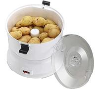 Éplucheur électrique à Pommes De Terre - Trancheuse Et éplucheuse à Légumes Efficace avec Récipient pour Cuisine Domestique Et Professionnelle, Préparation des Aliments Rapide Et Facile