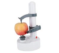 Éplucheur électrique de pomme de terre, coupeur multifonctionnel automatique de rotation de fruits et légumes Machine électrique automatique d'épluchage de fruit Éplucheuse Machine(blanc)