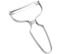 Éplucheur en acier inoxydable Unyqoos® en forme de "Y", pour fruits et légumes, 2 tailles (grand et petit), lame pivotante, ergonomique, lavable au lave-vaisselle – idéal pour les courges, les pommes 