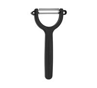 Eplucheur étrier lame double lisse Pratik noir Nogent