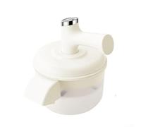 Éplucheur Fruits et Légumes Électrique avec Base Antidérapante - Machine d'Épluchage Automatique pour Pommes Carottes Tomates - Détachable (White)