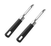 Éplucheur Légumes Acier Inoxydable Lame Affûtée Manche Antidérapant Cuisine | Pomme terre professionnel fruits, économe manuel camping, entretien facile lavage, universel tranchant, peel tool