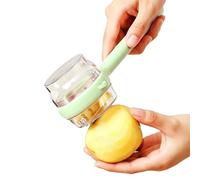 Éplucheur multifonction avec poignée ergonomique et coupe-pommes de terre | Éplucheur en acier inoxydable pour salade, ail, concombre, préparation des aliments, chou cuisine, maison, restaurant