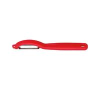 Nogent Éplucheur pivotant Pratik lame double crantée rouge