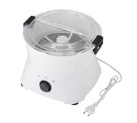 Éplucheur Pomme de Terre Électrique 85W, Appareil à Éplucher Auto, Préparateur Légumes Capacité 0.8kg, Lames Inox 430, Nettoyage Facile, Silencieux, Idéal Maison Restaurant, Blanc