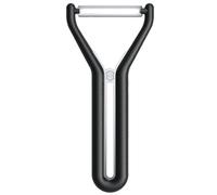 Victorinox Éplucheur Nova-Y 6.0982.3 – Lame droite double tranchant extra aiguisée – Noir