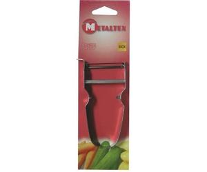 Eplucheur rase-légumes - METALTEX - Original Castor - Acier inoxydable - Compatible lave-vaisselle - Classique