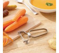 Eplucheur rasoir inox lame droite spécial peaux dures Mathon