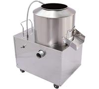 Éplucheuse à Pommes De Terre Professionnelle 1500 W - Acier Inoxydable Robuste, Capacité De 220 Kg/h, épluchage électrique Rapide Et Efficace pour Restaurants
