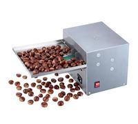 Éplucheuse électrique de châtaignier, décortiqueuse en acier inoxydable pour traitement à haute vitesse, extracteur efficace de noix pour un usage domestique ou commercial