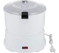 Éplucheuse électrique pour pommes de terre - Éplucheuse automatique pour légumes - Puissance de 85 W - Lame en acier inoxydable - Conception amovible - Temps d'épluchage : 2 à 4 minutes - P01, prise e