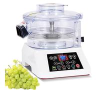Éplucheuse électrique pour raisin, tomate cerise avec contrôle LCD intelligent, utilisation commerciale, capacité de 500 g, rotation avant/arrière pour un épluchage facile