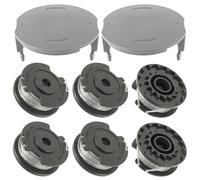 EPLZON Bobines F016800569/F016800385, longueur 4 m Ø 1,6 mm pour coupe-bordure sans fil Bosch EasyGrassCut 23/26/18/18-230/18-260/18-26 et couvercle de bobine F016F05320 (6 Bobines + 2 Couvercle)