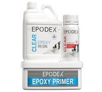 EPODEX Kit de résine de sol | Résine pour sols design, garages et plus | Revêtement de sol époxy disponible en différents coloris & effets | Kit résine pour béton, chape, bois etc