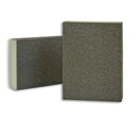 Éponge abrasive 3M, revêtue sur les quatre faces, 68 mm x 100 mm x 26 mm, soft, fine x100 morceau
