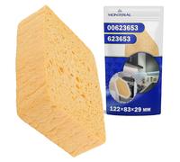 Éponge abrasive pour cuisine, plaque de cuisson, lave-vaisselle, cuiseur vapeur, dimensions : 122 x 83 x 29 mm