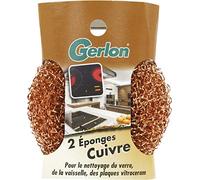 Eponge cuivre (lot de 2 éponges)