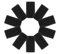 Éponge de Piscine Haute Densité pour Aspirateur Vac-sweep, Remplacement | Nettoyage des Fonds et Sièges, Filtre les Débris, Installation Facile, Noir, Lot de Set