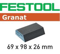 Éponge de ponçage FESTOOL 69x98x26 Grain 120 CO - Boite de 6 - 201084