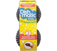 Eponge DISHMATIC x2 recureur inox