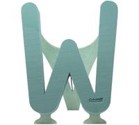 Éponge en forme de "W", verte, de 37 cm, pour la composition de bouquets de fleurs