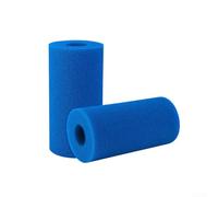 Éponge filtrante de piscine type B 20 x 10 cm Bleu Colonne de rechange pour un nettoyage efficace des débris dans les piscines hors sol et hors sol (2)
