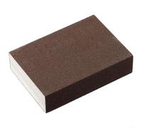 Éponge flexible en mousse haute densité pour meulage mural et meuble, disponible en gros grains moyens et fins (100#)