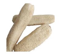 Éponge naturelle de luffa, exfoliant pour le corps et épurateur de salle de bain de cuisine, outil de nettoyage multi-usage(2pcs 29-35cm)