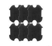 Éponge pour mousse pour coton pour Nettoyeur Piscine A1 Éponge(Black) | Filtration optimale, piège pour feuilles et saletés, compatible modèle A1, lot économique de 6 pièces