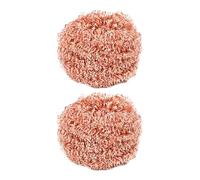Éponge Récureuse en Cuivre pour Casseroles | Brosse de Nettoyage en Cuivre Anti-Rayures | Fournitures de nettoyage multifonctionnelles, Brosse à récurer pour vaisselle, casserole, de cuisson, four, ho
