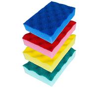 Eponge synthétique double face récurante SCRUBB méthode HACCP.- LOT DE 4