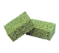 Spontex Éponge grattante rectangulaire végétale pour gros travaux X10