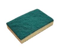 Eponge Végétale Grattante - 120 x 90 mm - Lot de 10