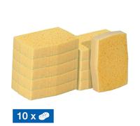 Éponges sèches Spontex Azella 72 tradition +, lot de 10