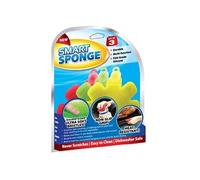 Venteo - Éponges Smart Sponge - Durables, multi-usages, Souples et résistantes à la chaleur - Lot de 3 G