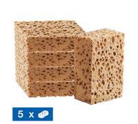 Éponges Spontex Azella gros travaux 14,6 x 9,6 x 6 cm, lot de 5