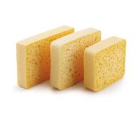 Eponges végétales N°8 Blondes - Bordée - Lot de 20