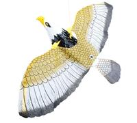 Épouvantail anti-oiseaux avec motif d'oiseaux, contre les pigeons | Il suffit de l'accrocher à un poteau ou à un bois : protégez vos plantes et vos biens de la nourriture des oiseaux sans