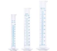 Éprouvette graduée en plastique, tube à essai hydrométrique transparent de 100 ml/250 ml/500 avec échelle, éprouvette graduée portable pour la maison et l'école, fournitures de laboratoire, tu