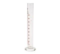 Éprouvette Graduée Professionnel Mesureur Cylindre en Verre Laboratoire Chimie - 100ML 250ML 500ML, 100ml