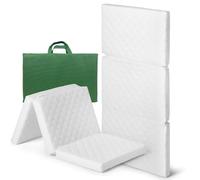 EPSELIA Matelas pour lit d’Enfant Pliable avec Sac, pour Voyage ou Camping, 60x120 cm, H6, Certifié Anti-étouffement EN16890:2017, polyuréthane perforé CertiPUR™ Oeko-TEX®